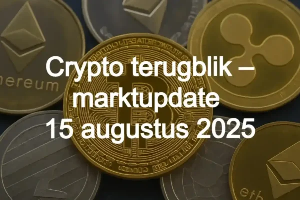 "Cryptomarkt Week 33: Bitcoin Bereikt Nieuwe Hoogte, Ethereum Stijgt Sterk"