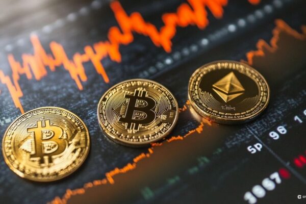"Bitcoin and Ethereum: Analyzing Major Exchange Outflows Amid Market Decline"