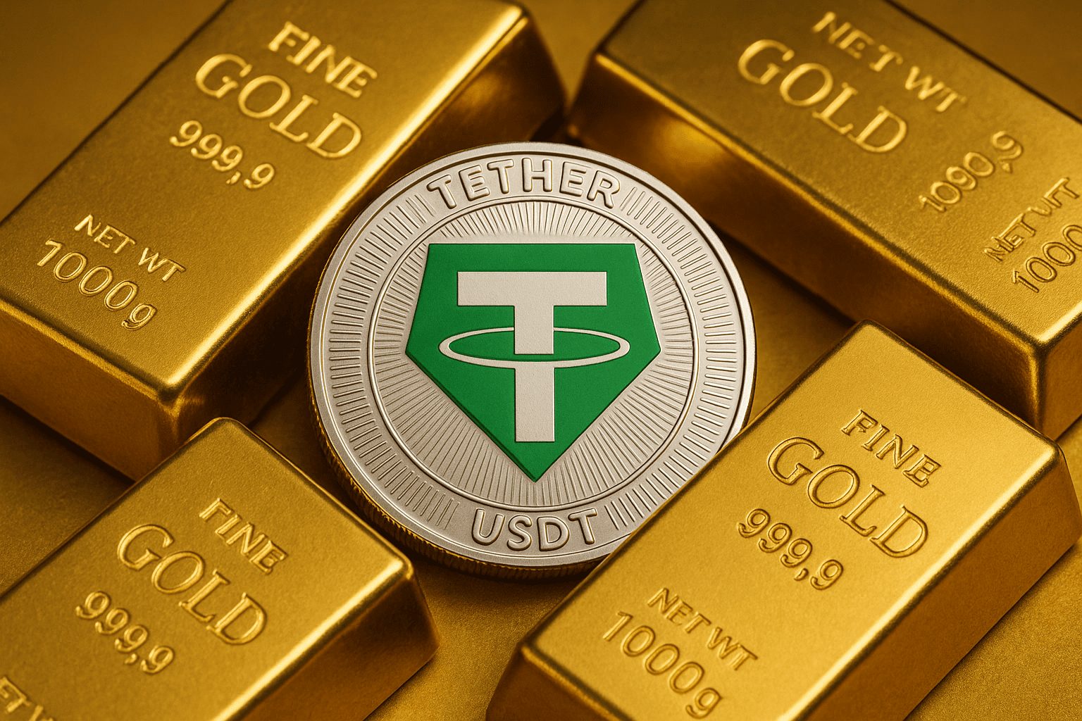 Tether s Bold Move: 26 Tons of Gold Reserves Reshape Crypto Landscape