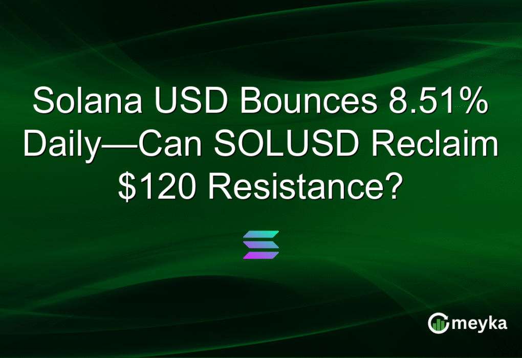 “Solana USD Jumps 8.51%: Can It Overcome Key Resistance Levels?”